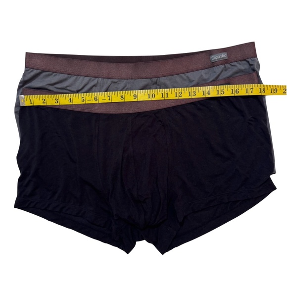 Separatec Classic Bamboo Rayon Trunk Set (2) Size XXL - Picture 8 of 11